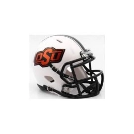 Oklahoma State Cowboys Helmet Riddell Replica Mini Speed Style 2016 White