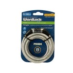 bulk buys WordLock 8mm Prism Flexible Steel Cable Bike Lock - Pack of 6