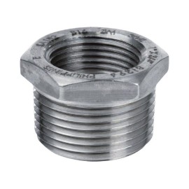 Smith-cooper 2 in MPT x 1-12 in Dia FPT Stainless Steel Hex Bushing