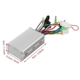 Vgeby 350W Brushless Motor Controller 36V48V 350W Electric Bicycle Brushless Motor Speed Controller Fit For Ebike And Scooter