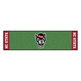 FANMATS NCAA North Carolina State Wolfpack Universityputting Green Mat, Team Color, One Size