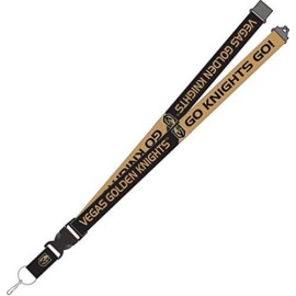 Vegas Golden Knights Lanyard Breakaway Style Slogan Design