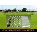 Cimarron 70x12x12 #24 Batting Cage & Frame Corners