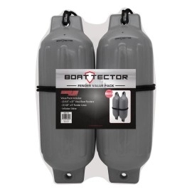 Extreme Max 3006.7575 BoatTector Inflatable Fender Value 2-Pack - 8.5