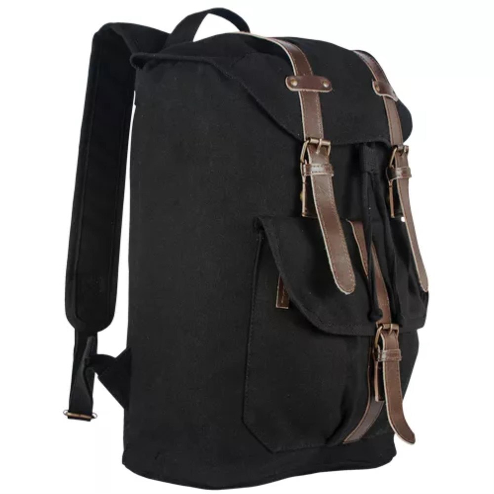 Retro Madridian Rucksack - Black