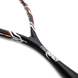 Pro Impact Graphite Carbon Fiber Squash Racket Full Size Lightweight With Carry On Cover Durable Strings Made Of Pure Gr