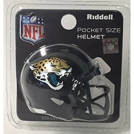 Riddell NFL Jacksonville Jaguars Helmet Pocket ProTeam Helmet Party Pack 2018, Team Colors, One Size