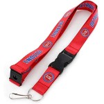 Detroit Pistons Lanyard Red Special Order