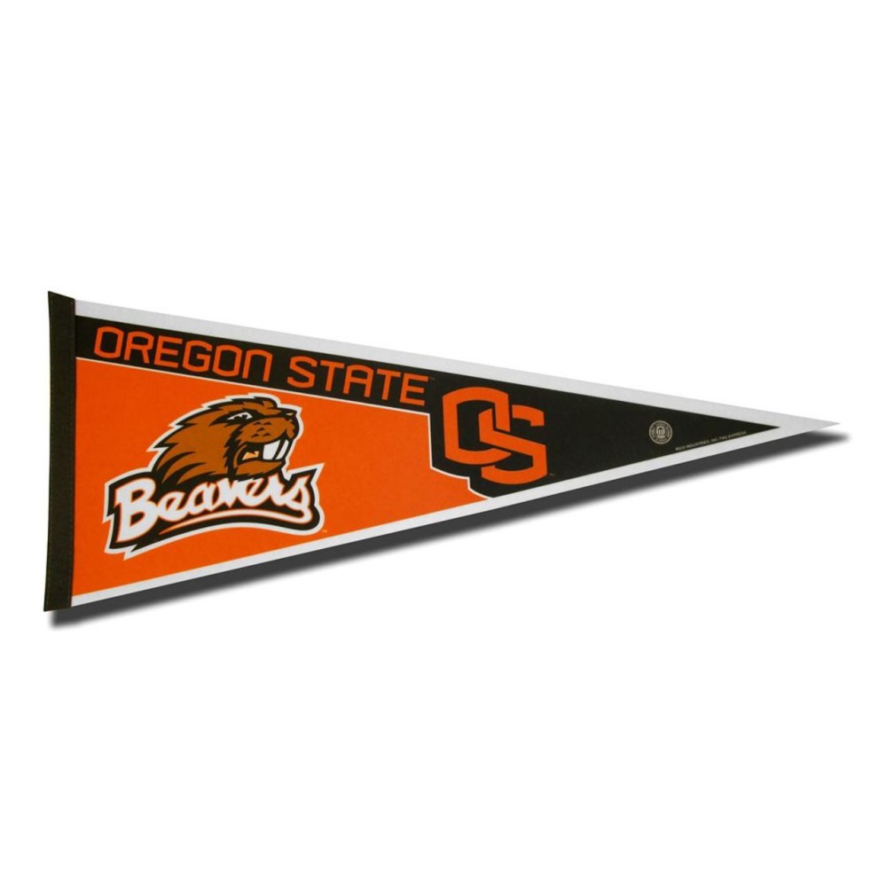 Oregon State Beavers Pennant 12x30 Carded Rico