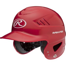 Rawlings Coolflo Batting Helmet Tball 6 14 6 78 Scarlet