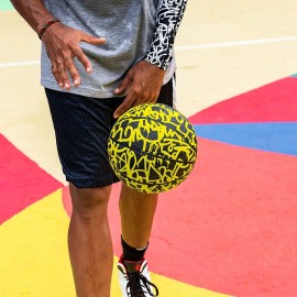 And1 Chaos Rubber Basketball Game Ready Office Regulation Size 295 Streetball Made For Indooroutdoor Basketball Games