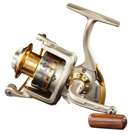 Diwa Spinning Fishing Reels for Saltwater Freshwater 1000 2000 3000 4000 5000 6000 Series Fishing Spool Left/Right Interchangeable Trout Carp Spinning Reel 10 Ball Bearings Light and Smooth (3000)