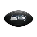 Wilson Sporting Goods Nfl Seattle Seahawks Team Logo Football Black Mini Size