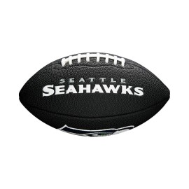 Wilson Sporting Goods Nfl Seattle Seahawks Team Logo Football Black Mini Size