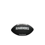 Wilson Sporting Goods Nfl Oakland Raiders Team Logo Football Black Mini Size