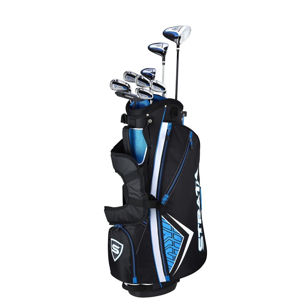 Callaway Golf Mens Strata Complete 12 Piece Package Set Left Hand Steel