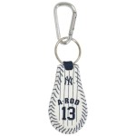 New York Yankees Keychain Baseball Pinstripe Alex Rodriguez CO