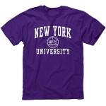 Barnesmith New York University Nyu Violets Shortsleeve Tshirt Heritage Violet Medium