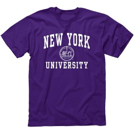 Barnesmith New York University Nyu Violets Shortsleeve Tshirt Heritage Violet Medium