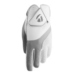 Taylormade Golf 2019 Kalea Womens Golf Glove Whitegray Worn On Left Hand Large