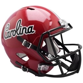 South Carolina Gamecocks Helmet Riddell Replica Full Size Speed Style Script Design - Special Order