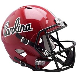 South Carolina Gamecocks Helmet Riddell Replica Full Size Speed Style Script Design - Special Order