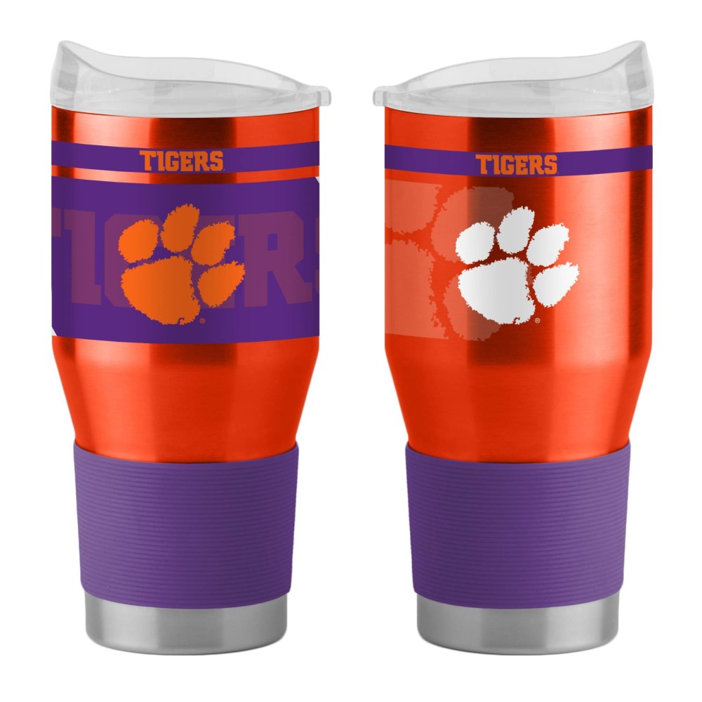 Boelter Brands Ncaa Clemson Tigers Travel Tumbler24Oz Ultra Twist Style Team Color 24 Ounce