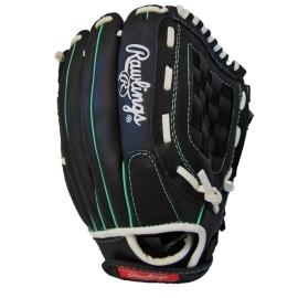 Rawlings 115 Fast Pitch Softball Glove Blackteal