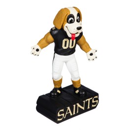 Team Sports America Nfl New Orleans Saints Fun Colorful Mascot Statue 12 Inches Tall