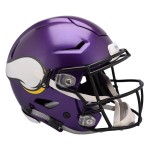 Minnesota Vikings Helmet Riddell Authentic Full Size SpeedFlex Style