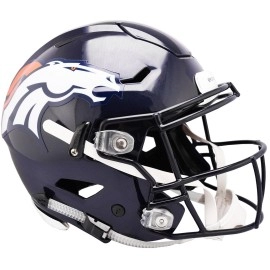 Denver Broncos Helmet Riddell Authentic Full Size SpeedFlex Style