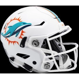 Miami Dolphins Helmet Riddell Authentic Full Size SpeedFlex Style