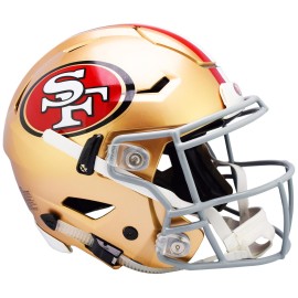 San Francisco 49ers Helmet Riddell Authentic Full Size SpeedFlex Style