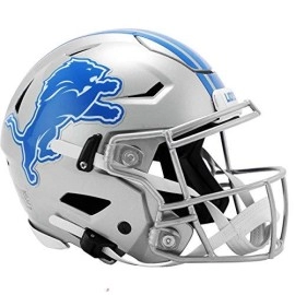 Detroit Lions Helmet Riddell Authentic Full Size SpeedFlex Style