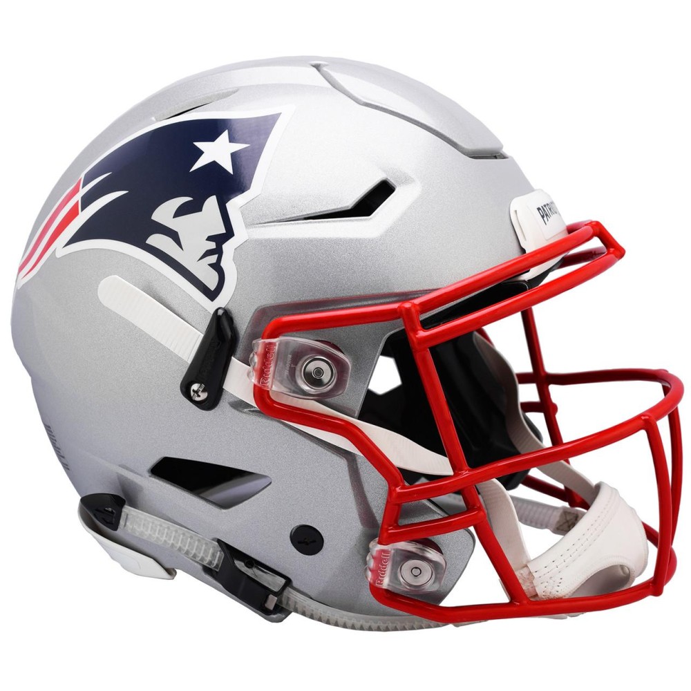 New England Patriots Helmet Riddell Authentic Full Size SpeedFlex Style