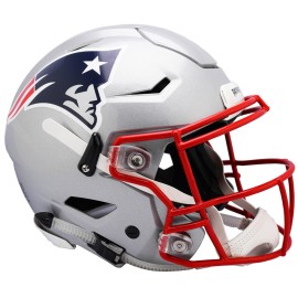 New England Patriots Helmet Riddell Authentic Full Size SpeedFlex Style