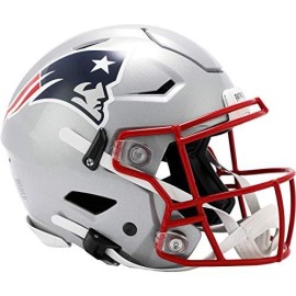 New England Patriots Helmet Riddell Authentic Full Size SpeedFlex Style