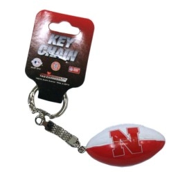 Rico Industries Ncaa Nebraska Cornhuskers Keychainkeychain Lil Brats Script Logo Team Colors One Size