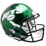 New York Jets Helmet Riddell Authentic Full Size Speed Style 2019