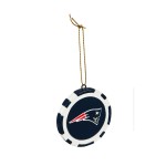 Evergreen Enterprises Nfl New England Patriots Game Chip Designornament Team Colors One Size