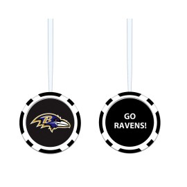 Evergreen Enterprises Nfl Baltimore Ravens Game Chip Designornament Team Colors One Size