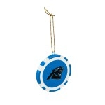 Evergreen Enterprises Nfl Carolina Panthers Game Chip Designornament Team Colors One Size