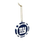 Evergreen Enterprises Nfl New York Giants Game Chip Designornament Team Colors One Size