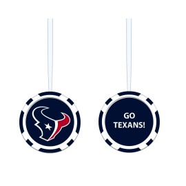 Evergreen Enterprises Nfl Houston Texans Game Chip Designornament Team Colors One Size