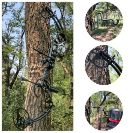 Highwild Bow Gear Holder Tree Stand Rubber Coated Accessory Hooks Deluxe Hook Pack Of 3