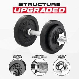 Yes4All Adjustable Dumbbells With Dumbbell Bar Connector 50 Lb Dumbbell Weights 25 Lb X 2 C2 Black 50Lb 25Lb X 2 Con