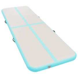 vidaXL Inflatable Gymnastics Mat with Pump 196.8