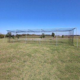 Cimarron 70X12X12 24 Batting Cage Complete Frame Hd