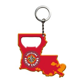 Fanmats, University of Louisiana-Lafayette Keychain Bottle Opener