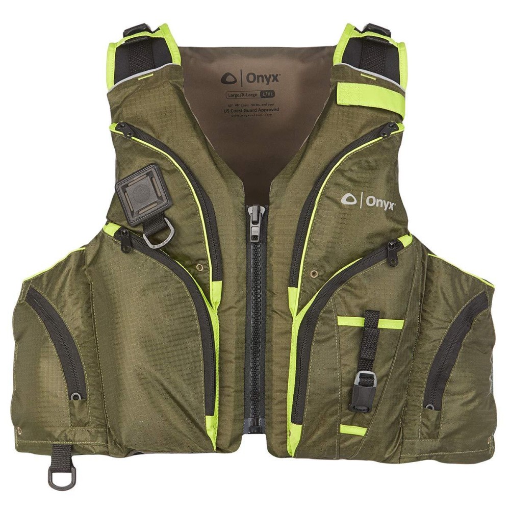 Onyx 12060040007020 All Adventure Pike Paddle Sports Vest Green 2Xl3Xl